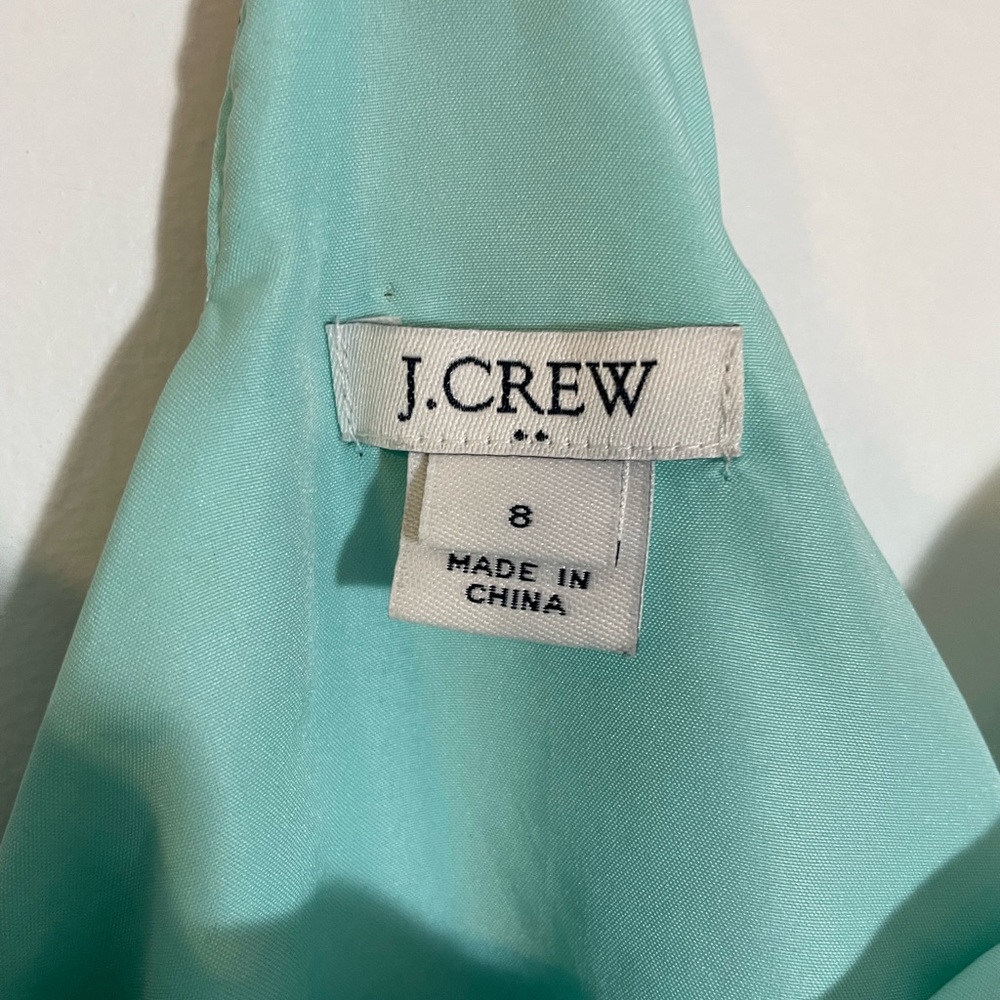 J Crew Factory Scalloped Cami Top Tank Women’s Size 8 Lined Style H4921 - Picture 2 of 7